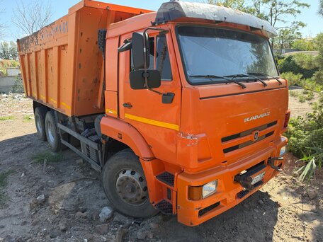 2014 КамАЗ 6520, жёлтый, 1650000 рублей, вид 2