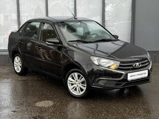 2022 Lada (ВАЗ) Granta I Рестайлинг, чёрный, 637000 рублей, вид 3