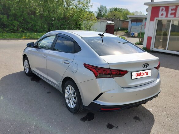 2021 Hyundai Solaris II Рестайлинг, серый - вид 6