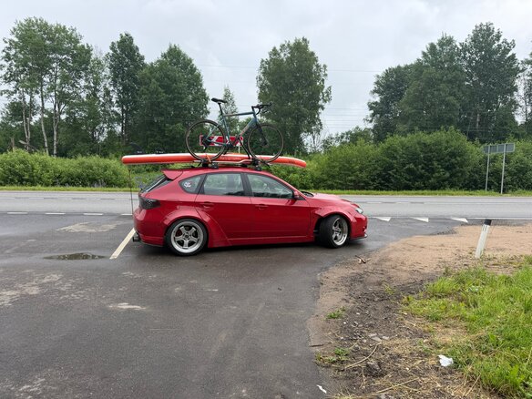2008 Subaru Impreza III, красный, 1390000 рублей - вид 5