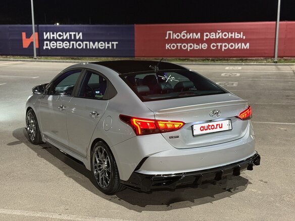2020 Hyundai Solaris II Рестайлинг, серый, 2000000 рублей - вид 9