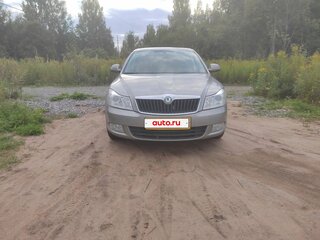 2012 Skoda Octavia II (A5) Рестайлинг, бежевый, 600000 рублей, вид 1
