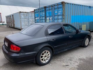 2002 Hyundai Sonata IV (EF) Рестайлинг, чёрный, 251111 рублей, вид 3