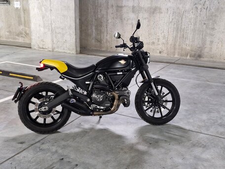 2017 Ducati Scrambler 800, чёрный, 650000 рублей, вид 1