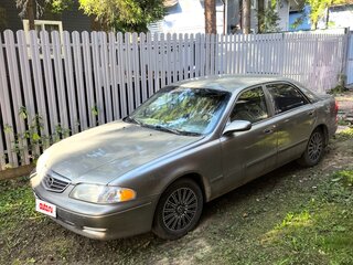 2002 Mazda 626 V (GF), серый, 215000 рублей, вид 1