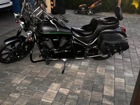 2015 Kawasaki VN900 Vulcan, чёрный, 680000 рублей, вид 4