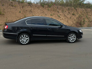 2009 Volkswagen Passat B6, чёрный, 800000 рублей, вид 3