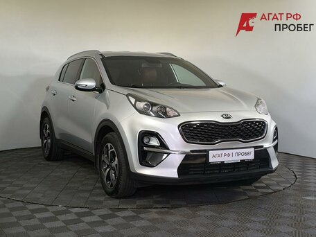 2019 Kia Sportage IV Рестайлинг, серебристый, 1640000 рублей, вид 3