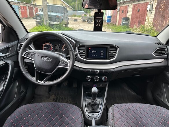 2023 Lada (ВАЗ) Vesta I Рестайлинг (NG), белый - вид 6