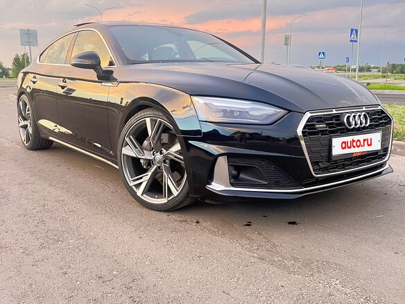 2020 Audi A5 Sportback 45 TFSI II (F5) Рестайлинг, чёрный, 2300000 рублей - вид 4
