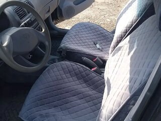 2005 Hyundai Accent ТагАЗ II, чёрный, 310000 рублей, вид 5