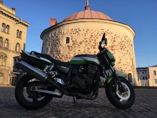 2001 Kawasaki ZRX 1200, зелёный, 400000 рублей, вид 4