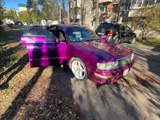 1994 Toyota Crown IX (S140), фиолетовый, 350000 рублей, вид 1