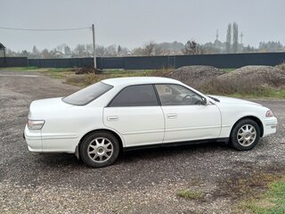 2000 Toyota Mark II VIII (X100), белый, 1300000 рублей, вид 4