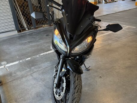 2012 Kawasaki ER-6F (Ninja 650R), чёрный, 535000 рублей, вид 2