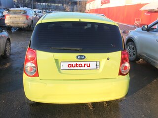 2009 Kia Picanto I Рестайлинг, жёлтый, 380000 рублей, вид 4