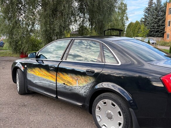 2001 Audi A4 II (B6), чёрный - вид 5