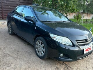 2008 Toyota Corolla AMT X (E140, E150), чёрный, 450000 рублей, вид 3