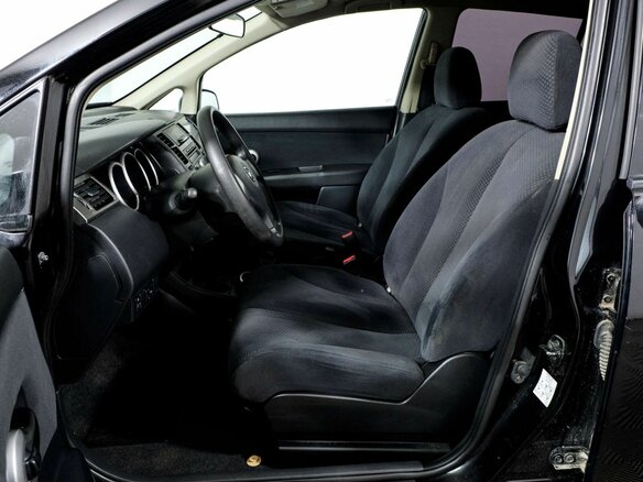 2012 Nissan Tiida I Рестайлинг, чёрный - вид 16