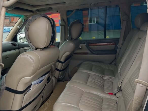 2006 Lexus LX 470 II Рестайлинг, белый, 2270000 рублей - вид 11