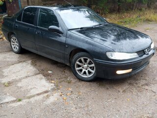 2002 Peugeot 406 I Рестайлинг, чёрный, 250000 рублей, вид 2