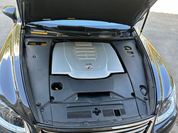 2013 Lexus LS 460 IV Рестайлинг 2, чёрный, 3100000 рублей - вид 7