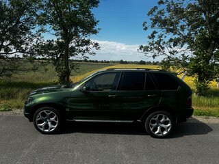 2004 BMW X5 3.0i I (E53) Рестайлинг, зелёный, 1800000 рублей, вид 4