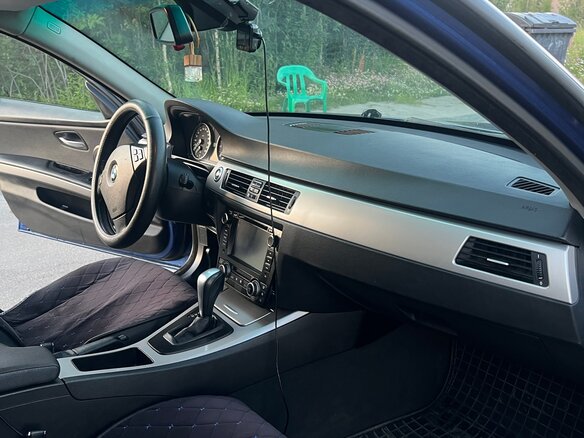 2007 BMW 3 серии 320i V (E90/E91/E92/E93), синий, 750000 рублей - вид 13