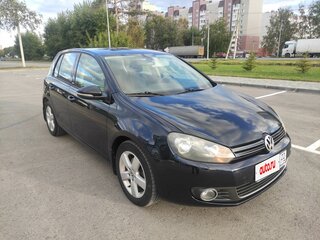 2011 Volkswagen Golf VI, синий, 950000 рублей, вид 1