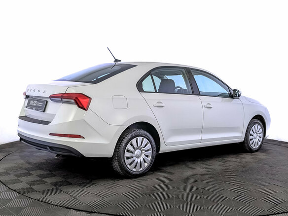 2021 Skoda Rapid II, белый - вид 4