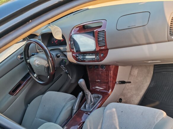 2004 Toyota Camry V (XV30) Рестайлинг, чёрный, 720000 рублей - вид 6