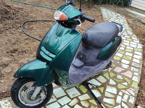 1995 Honda Lead 50, зелёный, 45000 рублей - вид 8