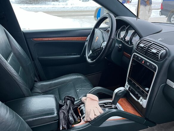 2005 Porsche Cayenne S I (955), бежевый, 950000 рублей - вид 5