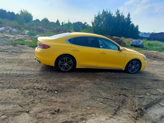 2017 Hyundai Grandeur VI, жёлтый, 1300000 рублей, вид 2