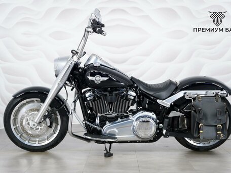 2018 Harley-Davidson Fat Boy, чёрный, 1899000 рублей, вид 2