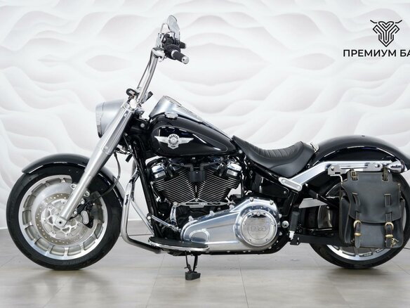 2018 Harley-Davidson Fat Boy, чёрный, 1899000 рублей - вид 1