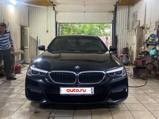 2018 BMW 5 серии 520d xDrive VII (G30/G31/G38), чёрный, 3300000 рублей, вид 2