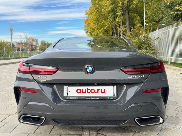 2018 BMW 8 серии 840d xDrive II (G14/G15/G16), серый, 5690000 рублей