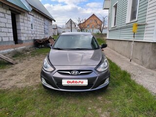 2013 Hyundai Solaris I, серый, 850000 рублей, вид 1