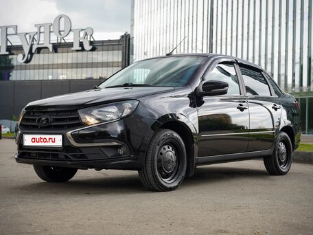 2023 Lada (ВАЗ) Granta I Рестайлинг, чёрный, 830000 рублей, вид 1