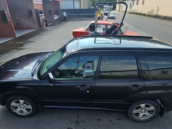 2005 Subaru Forester II Рестайлинг, чёрный, 585000 рублей - вид 14