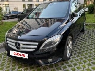 2014 Mercedes-Benz B-Класс 180 II (W246), чёрный, 1200000 рублей, вид 2