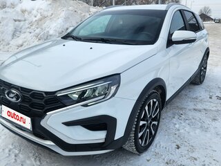 2024 Lada (ВАЗ) Vesta SW Cross I Рестайлинг (NG), белый, 1550000 рублей, вид 1