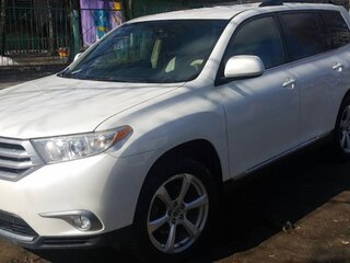 2011 Toyota Highlander II (XU40) Рестайлинг, белый, 2300000 рублей, вид 5
