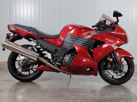 2010 Kawasaki ZZR 1400, красный, 659000 рублей, вид 1