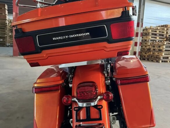 2012 Harley-Davidson Electra Glide, оранжевый, 880000 рублей - вид 3
