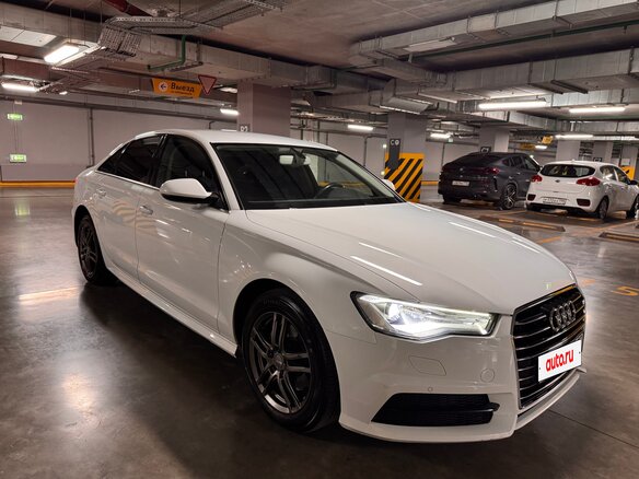 2017 Audi A6 IV (C7) Рестайлинг, белый, 2200000 рублей - вид 2