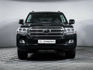 2017 Toyota Land Cruiser 200 Series Рестайлинг 2, чёрный, 5898000 рублей, вид 2