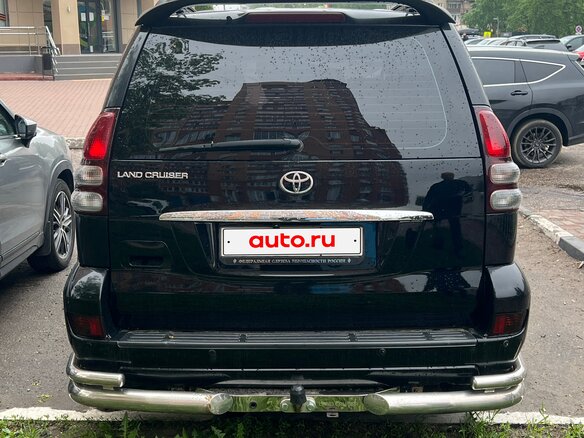 2006 Toyota Land Cruiser Prado 5-speed 120 Series, чёрный - вид 4