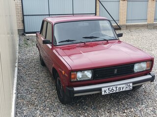 1990 Lada (ВАЗ) 2105, пурпурный, 185000 рублей, вид 4